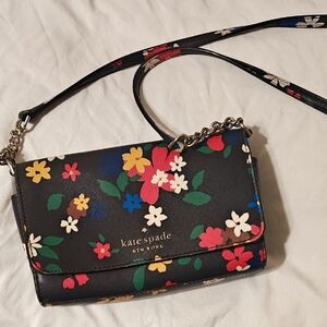 Kate Spade Multicolor Floral Crossbody Bag